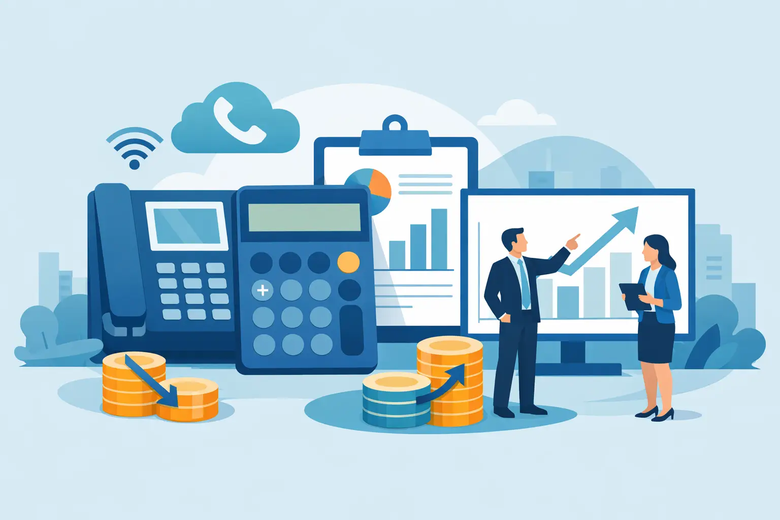 VoIP Cost Savings Calculator for Business