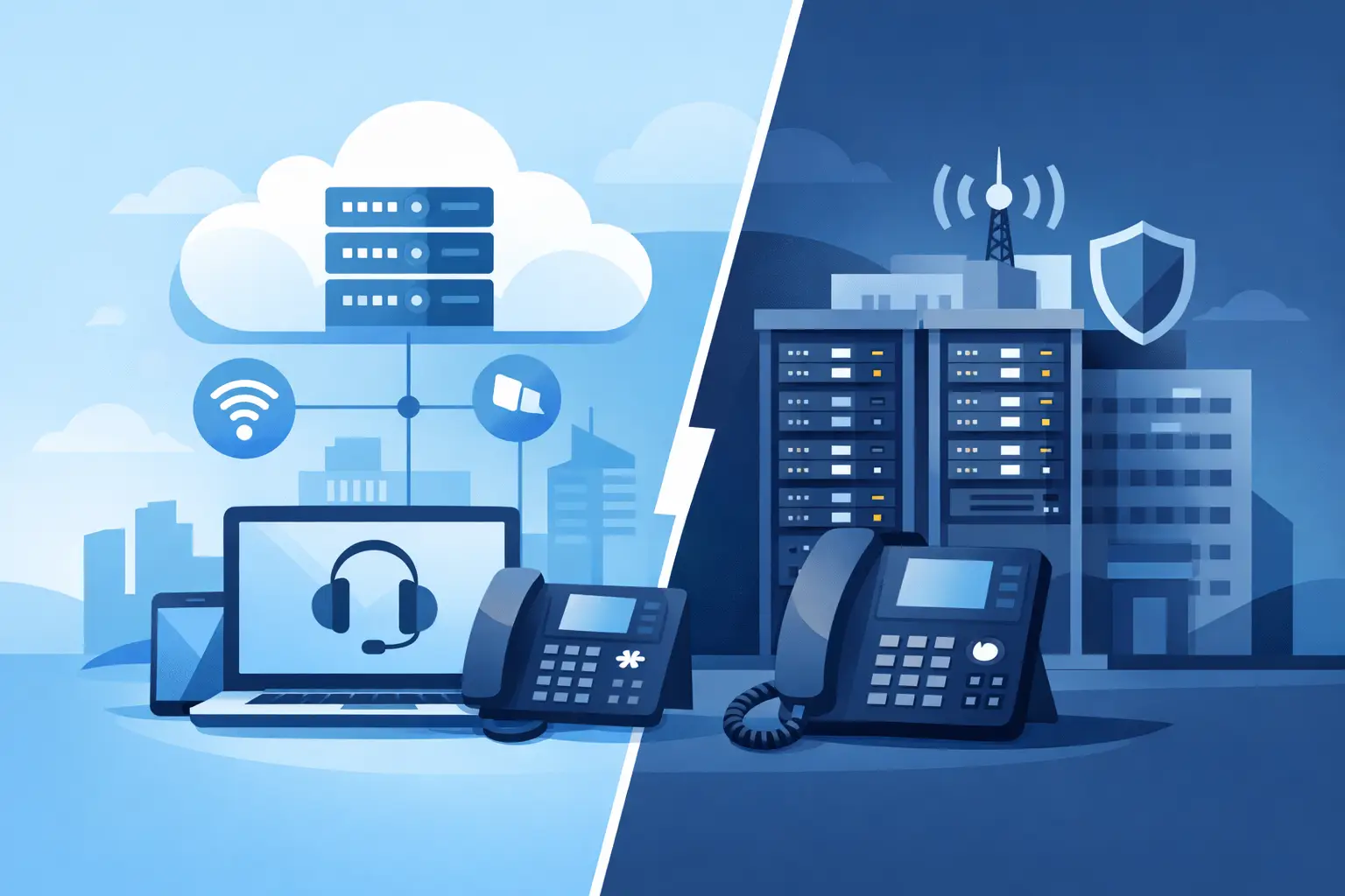Hosted Telephony vs On Premise Explained